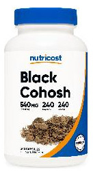 Suplemento Nutricost Black Cohosh 540mg 240 Cápsulas - Imagem 2