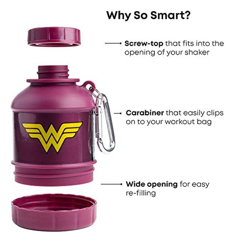 Funil Smartshake Whey2go 3,7 Onças (50 G 0,11 Lbs) (mulher - Imagem 2