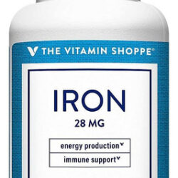 The Vitamin Shoppe Iron 28g, Formas De Ferro Bem Absorvidas,
