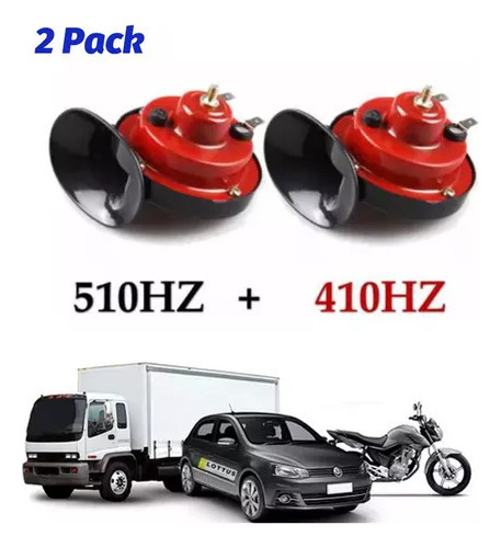 12v Super Forte Chifre Carro Moto Caminhão Van* - Imagem 2