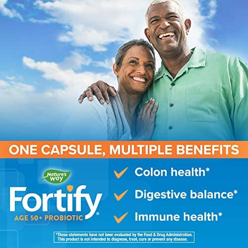 Nature's Way Fortify 50+ Probiotic, 30 Bilhões De Culturas - Imagem 3