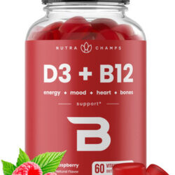 Gomas De Vitamina D3 E Vitamina B12 Da Nutrachamps Para Adul