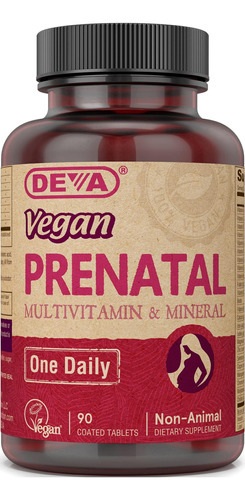 Suplemento Multivitamínico E Mineral Pré-natal Deva Vegan -