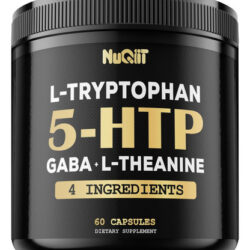 Nuqiit 5 Htp 200mg Gaba 500mg L-teanina 200mg L-triptofano 1