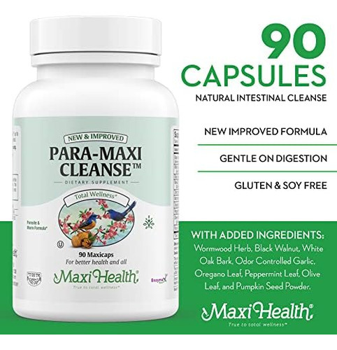 Limpeza Intestinal Maxi Health Para Humanos - Desintoxicaçã - Imagem 3