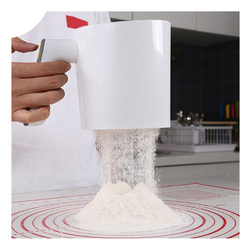 Peneira Elétrica Portátil Para Farinha, Açúcar De Confeiteir - Imagem 7