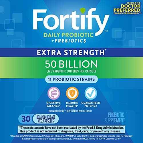 Nature's Way Fortify Daily Probiotic, 50 Bilhões De Cultura - Imagem 5