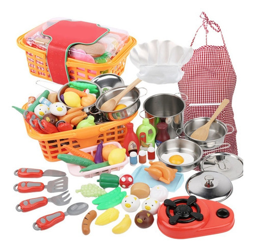 B Conjunto De Brinquedos De Cozinha Para Crianças - Brinque