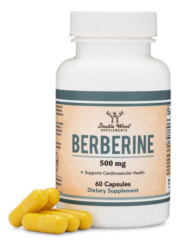 Suplemento De Berberina 500mg, 60 Cápsulas (testado Por Ter