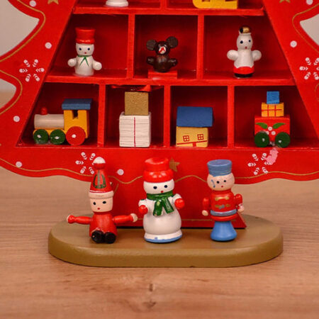 Decoração De Mesa De Madeira Árvore De Natal Div Ornamentos2 - Imagem 11