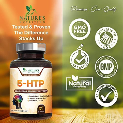 Cápsulas De 5-htp 200 Mg - Suporte Extra De Força Para O Es - Imagem 3