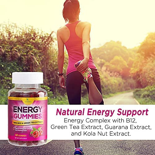 Energy Gummies Vitamina B12, Extrato De Chá Verde E Guaraná, - Imagem 5