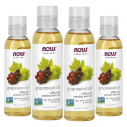 Óleo De Semente De Uva 118ml Now Foods Grapeseed Oil 4un