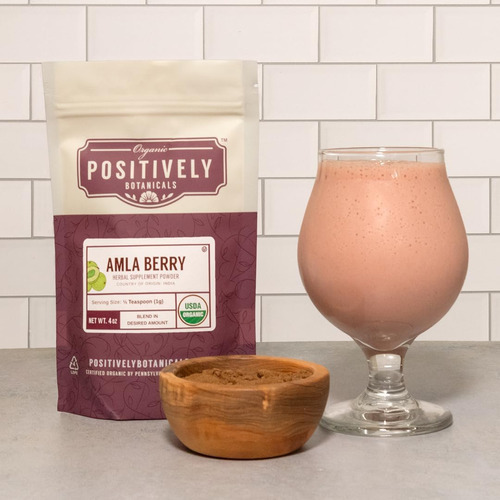 Organic Positively Botanicals Company, Amla Berry Powder, Lo - Imagem 4