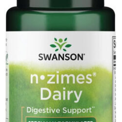 Swanson N-zimes Dairy 90 Capsules Vasules Enzima