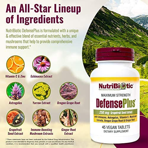 Nutribiotic Defenseplus, 45 Comprimidos | Suporte Imunológi - Imagem 2