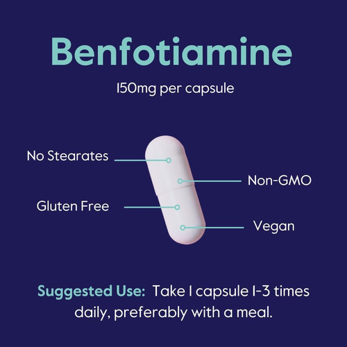 Bestvite Benfotiamina 150 Mg (120 Cápsulas Vegetarianas) Sem - Imagem 6