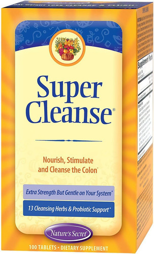 Comprimido Natures Secret Super Cleanse 100