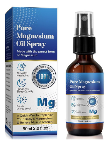 Spray De Óleo De Magnésio, Óleo De Magnésio Para Pés, Spray