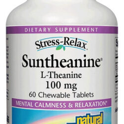 Suntheanine L-theanine Mastigável Stress-relax 100 Mg Por Na