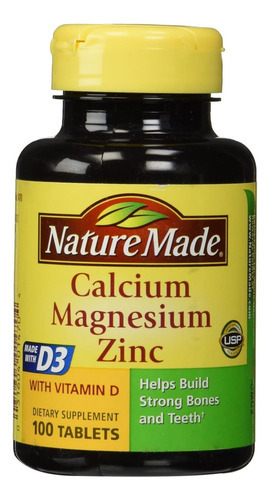 Abas De Cálcio, Magnésio E Zinco Feitas Pela Natureza, 100 C