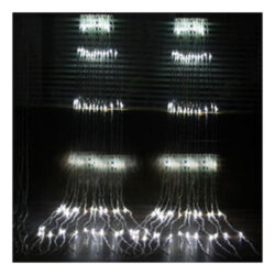 3x3m Led Cachoeira Cortina Icicle String Luzes Natal
