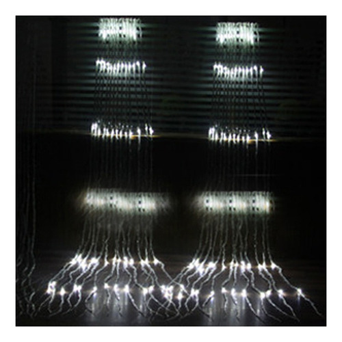 3x3m Led Cachoeira Cortina Icicle String Luzes Natal