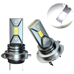 Li Faróis Led De Motocicleta H7 Para Kawasaki Klr650