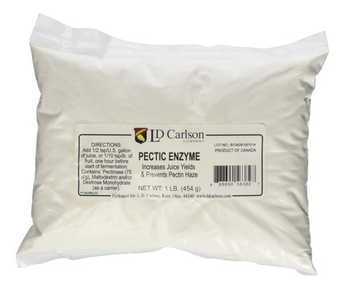 Enzima Péctica (pó) - 1 Lb.