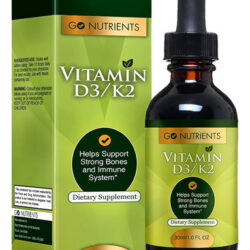 Suplemento Go Nutrients Vitamina D3 Líquida Com K2 30ml