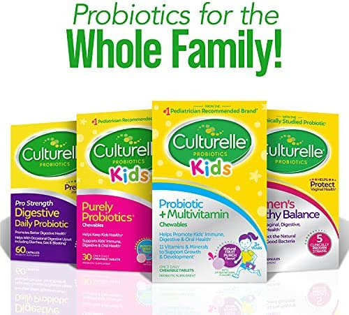 Probiótico Culturelle Kids + Multivitamínico Mastigável Com - Imagem 8