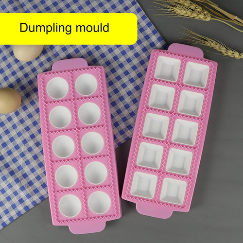 A Massa De Ravioli Molda O Molde Do Ravioli Do Silicone 2pcs - Imagem 5