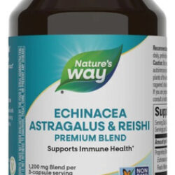 Natures Way Echinacea Astragalus & Reishi, Suporte Imunológi