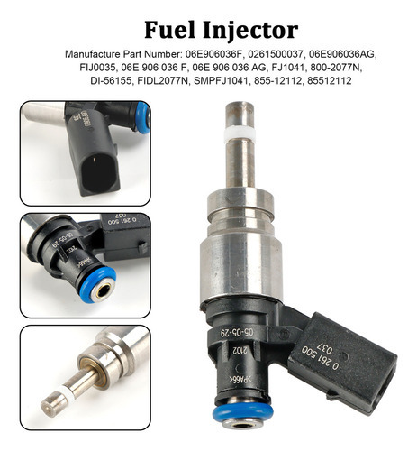 Injetor De Combustível 1 Unidade Para Audi Q5 A4 A5 A6 3,2 L - Imagem 8