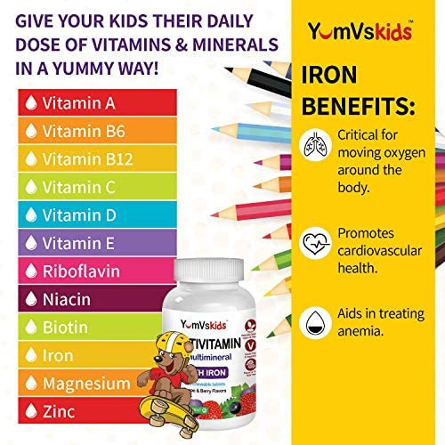 Multivitamínico E Multimineral Com Ferro Mastigável Para Cr - Imagem 4