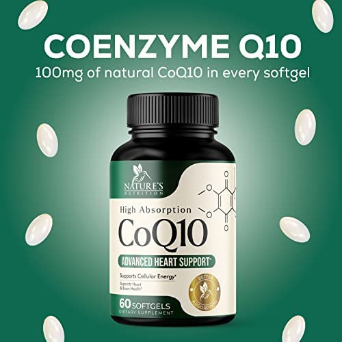 Coq10 Coenzima Q10 Suplemento De Suporte À Saúde Cardíaca C - Imagem 4