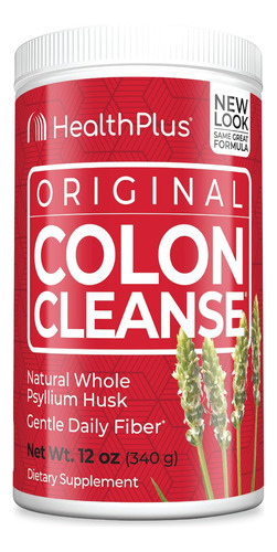 Health Plus Colon Cleanse - Pó De Fibra Diário Natural - Se