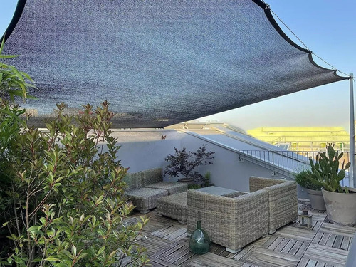 Para Tecido Sombreamento Sombrite Garagem 90% 3x5m Ilhos - Imagem 4