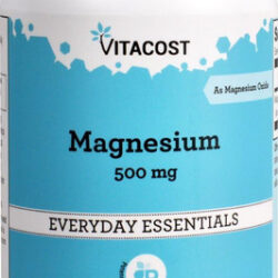 Vitacost Magnésio - 500 Mg - 180 Cápsulas