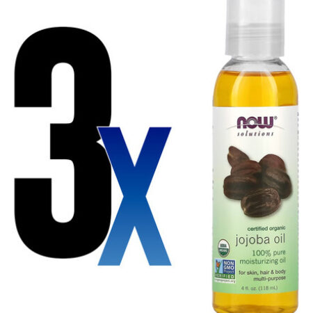 Óleo De Jojoba Now Foods 118ml Orgânico 3un - Imagem 2