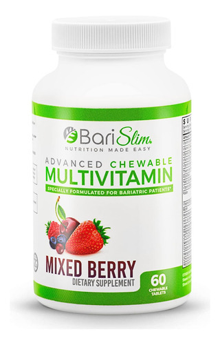 Barislim Multivitamínico Bariátrico Mastigável Com Ferro - V