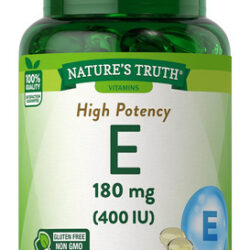 Vitamina E Nature S Truth 400ui 100 Cápsulas