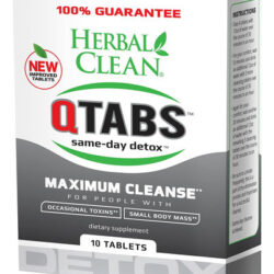 Herbal Clean Detox No Mesmo Dia, Portátil E Discreto, 10 Co
