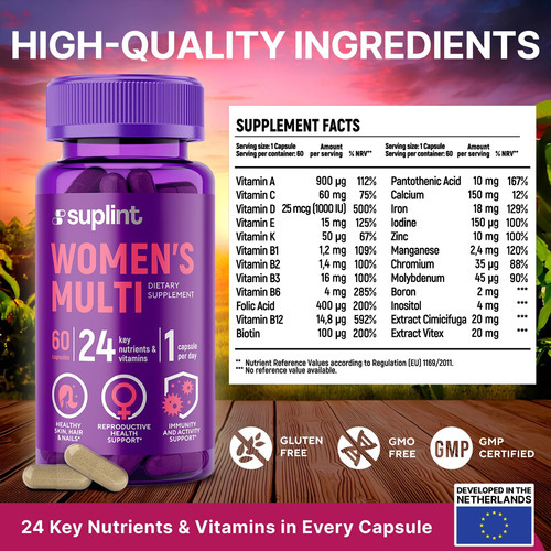 Suplemento Multivitamínico Para Mulheres | Complexo Completo - Imagem 3