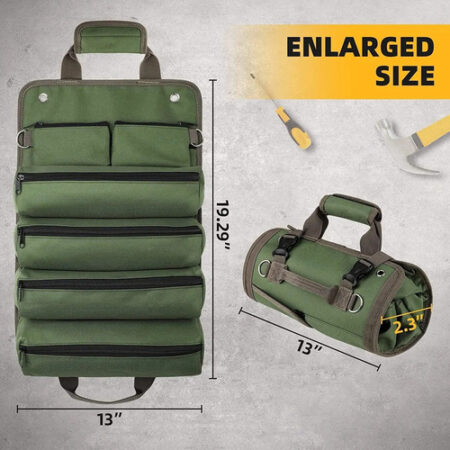 Bolsa De Ferramentas Rolável Multifuncional Thx Canvas - Imagem 26