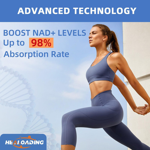 Suplemento Healoading Nad 550 Mg Nad + Suplemento Nad Cápsul - Imagem 7