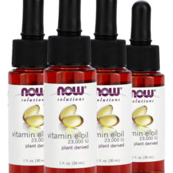 Óleo De Vitamina E Now Foods 2300iu 30ml Importado 4un