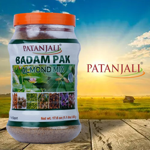 Patanjali Badam Pak Amêndoa Mix Lb Nova Pacote - Imagem 5
