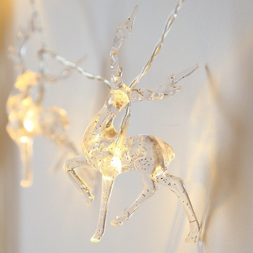 Led String Lights Decoração De Janela Guirlanda De Natal