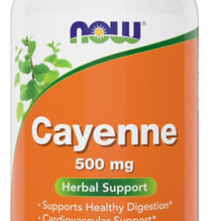 Now Cayenne (capsicum Annuum) 500 Mg, 360 Cápsulas Vegetais
